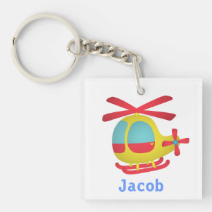 Porte-clés Hélicoptère mignon et coloré pour les enfants