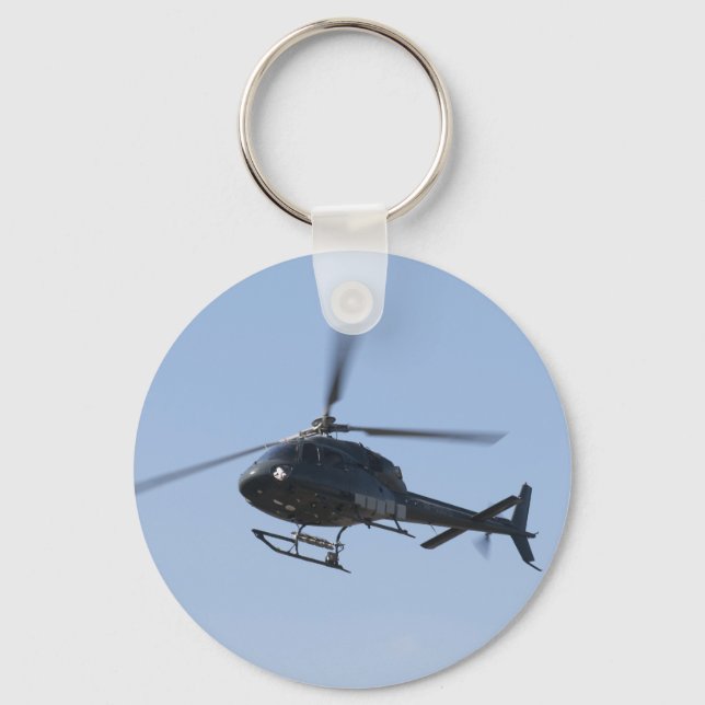 Porte-clés hélicoptère volant (Recto)