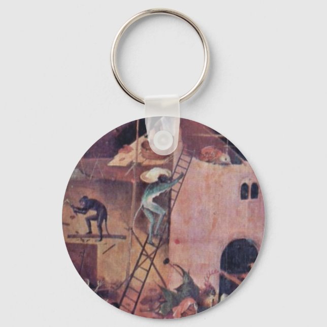 Porte-clés Hell., Par Hieronymus Bosch (Meilleure Qualité) (Recto)