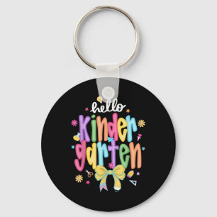 Porte-clés Hello Kindergarten Team Kinder Back To School Teac
