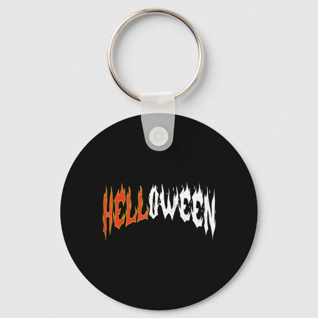 Porte-clés Helloween Rétro Halloween Saison Horreur Épouvante (Recto)
