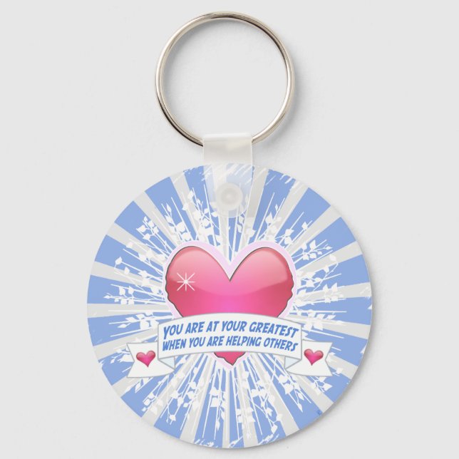 Porte-clés Helping Others (Recto)