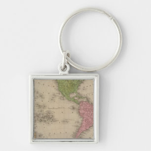 Porte-clés Hémisphère occidental 9
