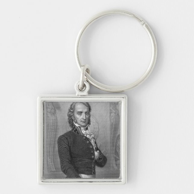 Porte-clés Henri Benjamin Constant de Rebecque au (Devant)