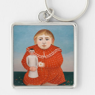 Porte-clés Henri Rousseau - Enfant à la poupée