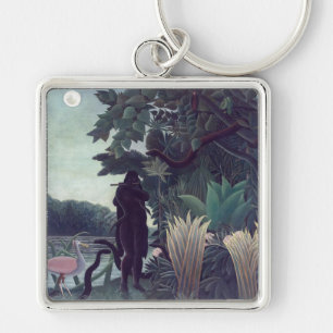 Porte-clés Henri Rousseau - La Charmeuse de serpents
