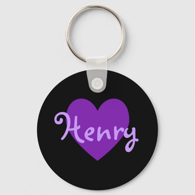 Porte-clés Henry en violet (Recto)