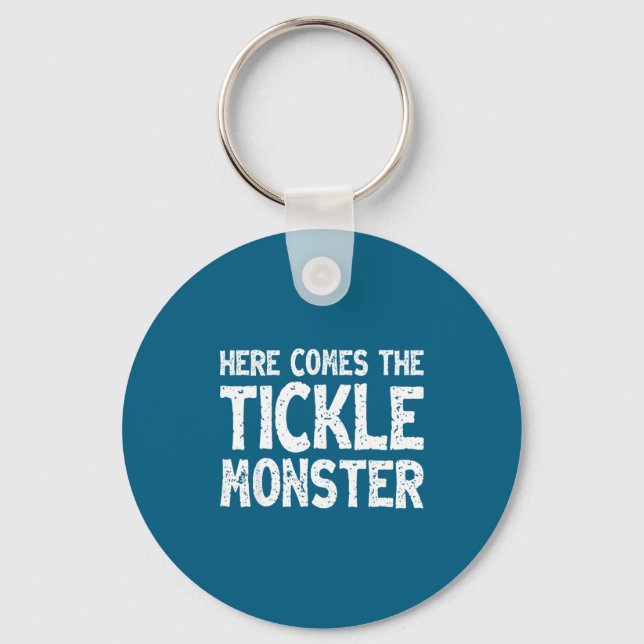 Porte-clés Here Comes The Tickle Monster Funny Tickling Laugh (Recto)