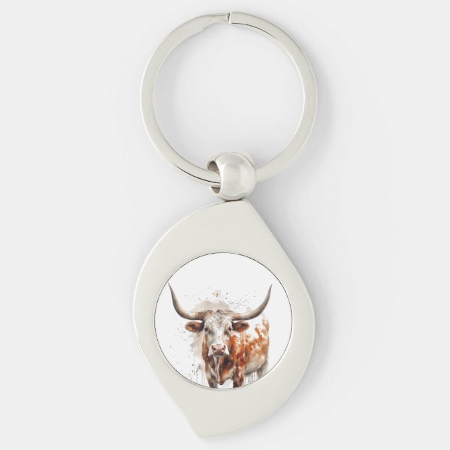 Porte-clés Héritage Longhorn (Devant)
