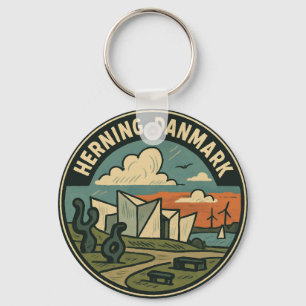 Porte-clés Herning Danemark Art Moderne