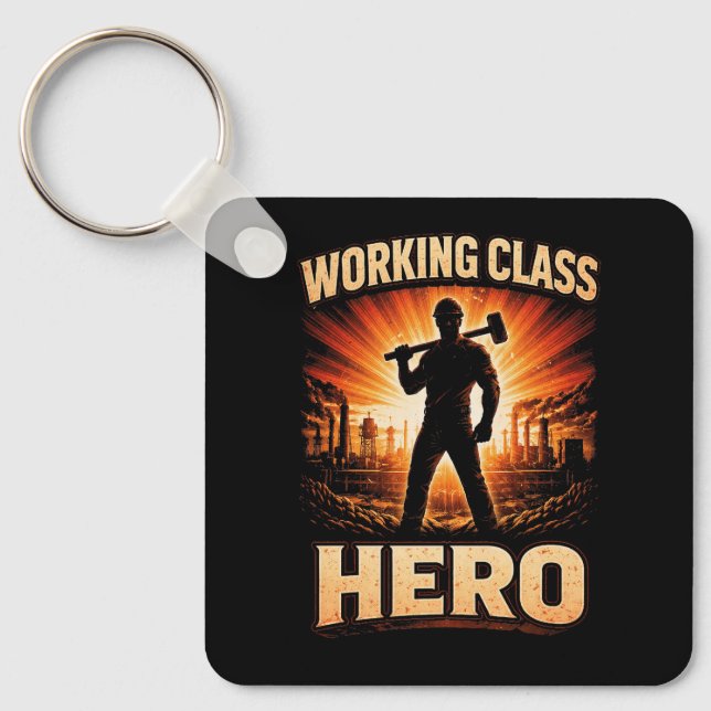 Porte-clés Héros de la classe ouvrière (Recto)