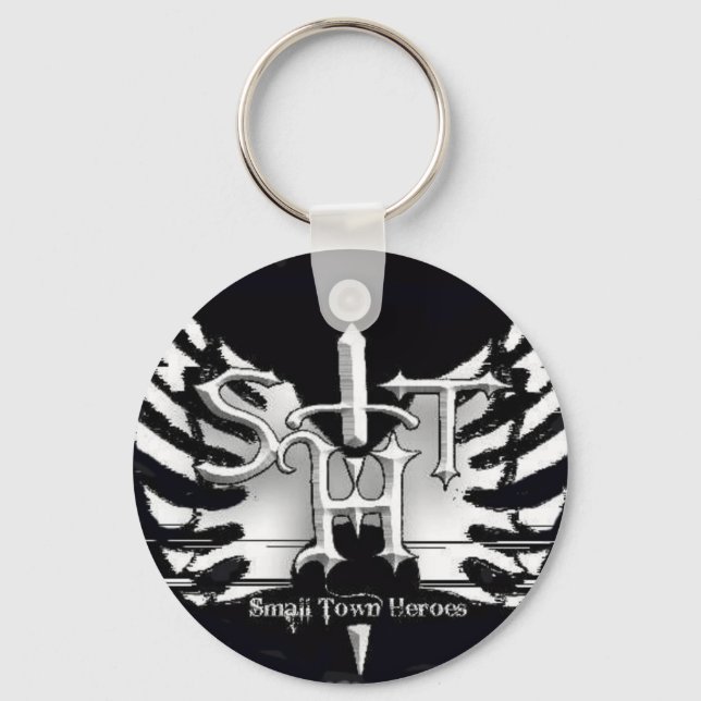 PORTE-CLÉS HÉROS DE PETITE VILLE (Recto)