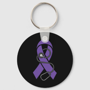 Porte-clés Héros J'Ai Été Élevé Par Mon Pancréatique Cancer A