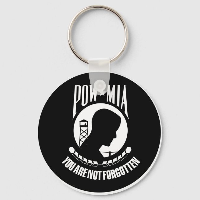 PORTE-CLÉS HÉROS MILITAIRES POW MIA (Recto)