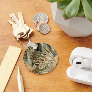 Porte-clés Heure de pointe, New York par Max Weber, Cubisme V