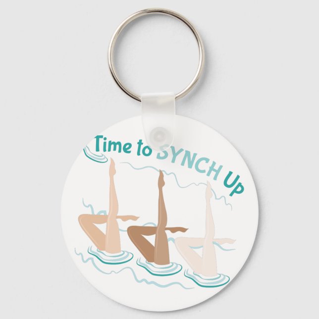 Porte-clés Heure De Synchronisation (Recto)