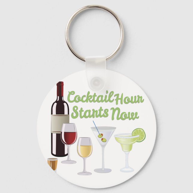 Porte-clés Heure du cocktail (Recto)