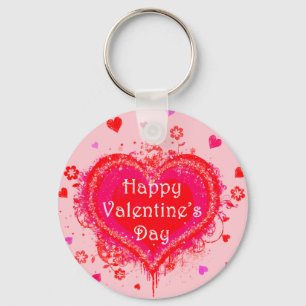 Porte-clés Heureuse Sainte-Valentin