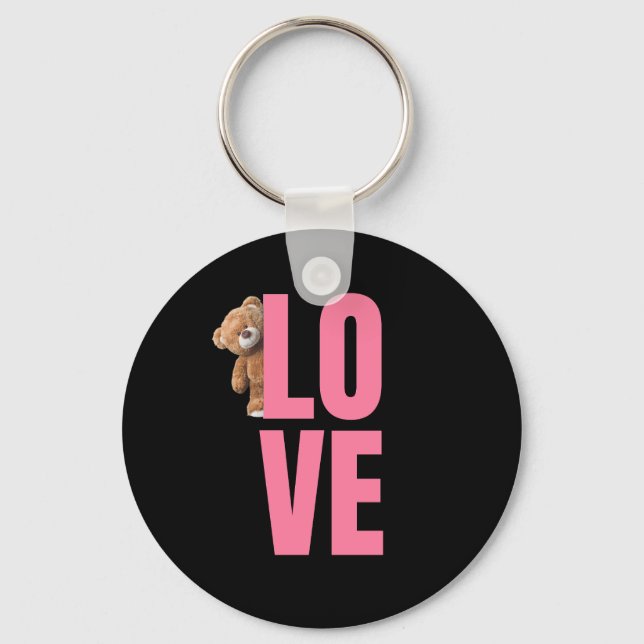 Porte-clés Heureuse Sainte-Valentin 2023 Drôle Images mignonn (Recto)
