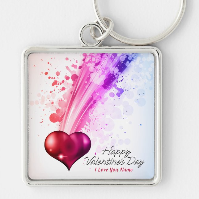 PORTE-CLÉS HEUREUSE SAINTE-VALENTIN 6 PORTE - CLÉ (Devant)