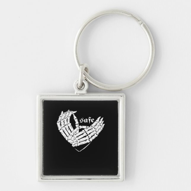 Porte-clés Heureuse Sainte-Valentin - Mon Coeur Est Mon Valen (Devant)