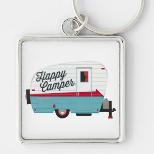 PORTE-CLÉS **HEUREUX CAMPER** PORTE - CLÉ