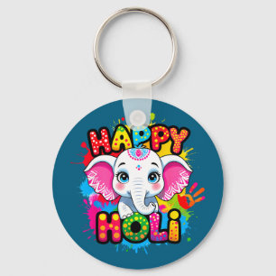 Porte-clés Heureux holi enfants garçons tout-petit fille inde