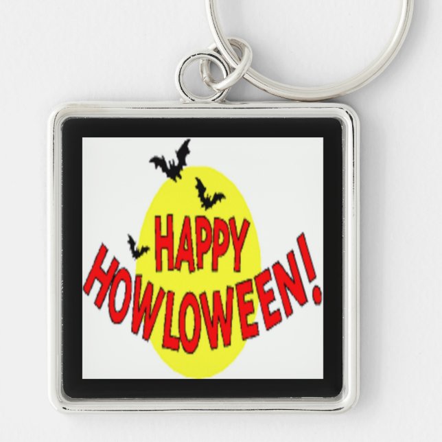 PORTE-CLÉS "HEUREUX HOWLOWEEN" BATS (Devant)