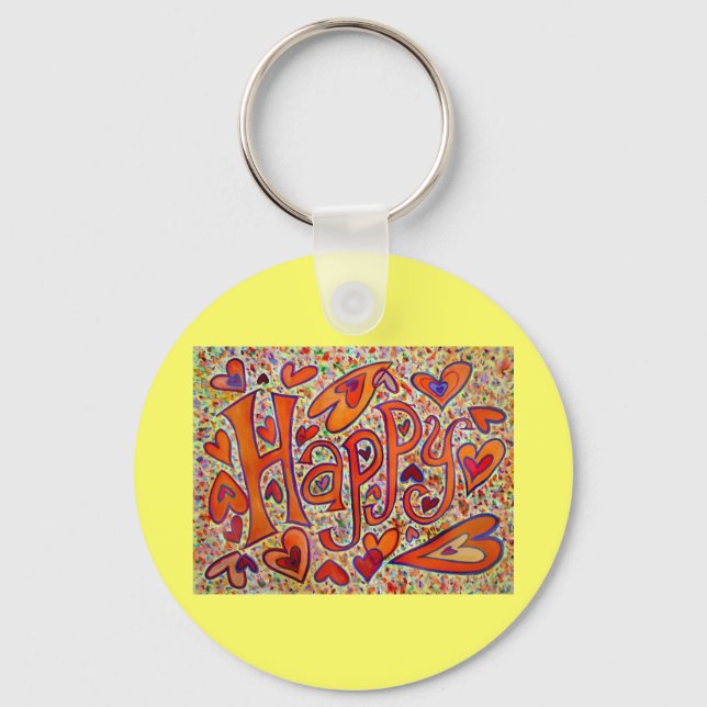 Porte-clés Heureux Porte - clé (Recto)