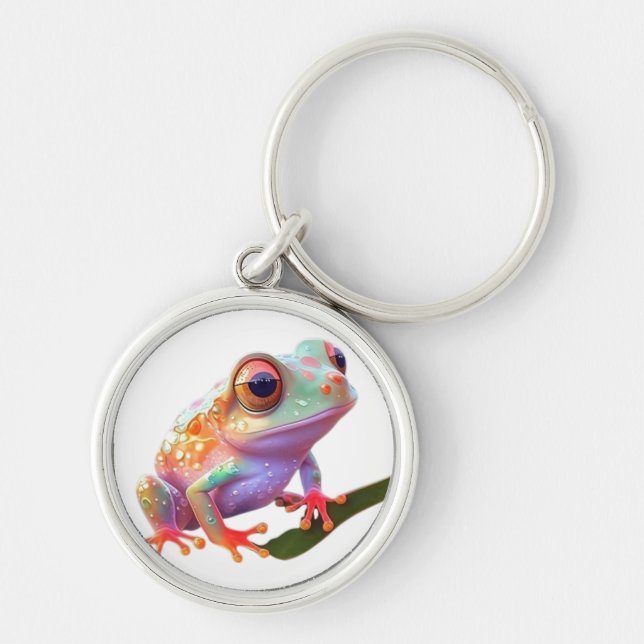 Porte-clés Heureux Porte - clé de grenouille (Devant)