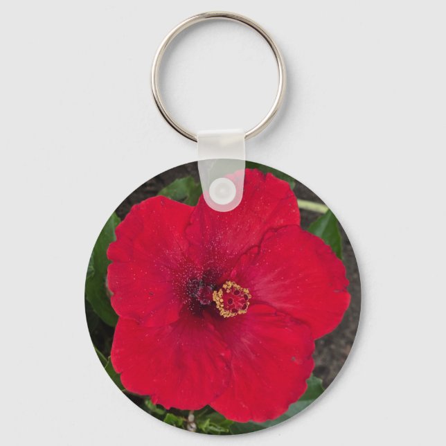 Porte-clés Hibiscus (Recto)