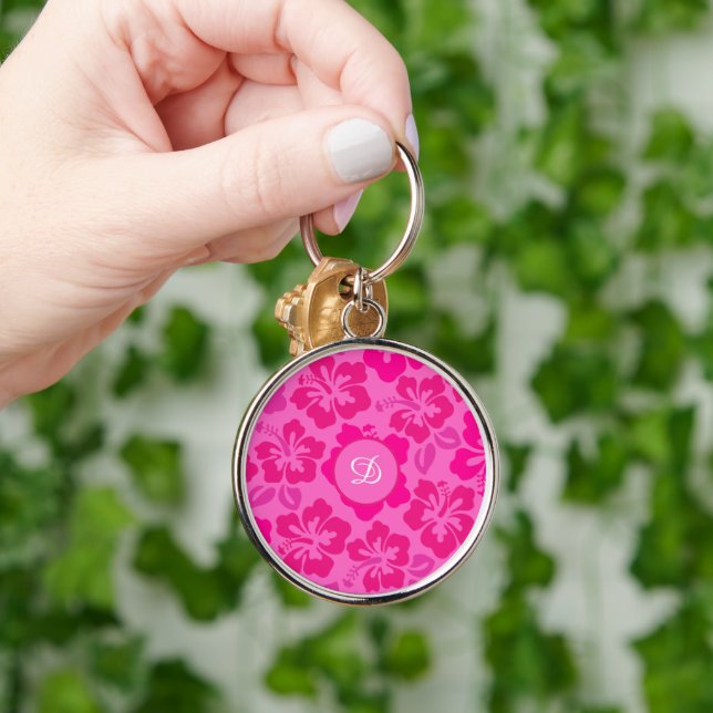 Porte-clés hibiscus hawaii tropical (Main)