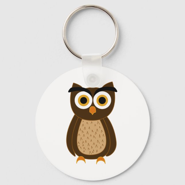 Porte-clés hibou (Recto)