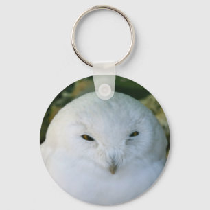 Porte-clés Hibou des neiges