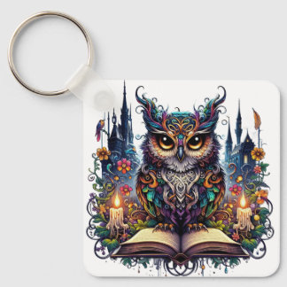 Porte-clés Hibou Magique Livresque