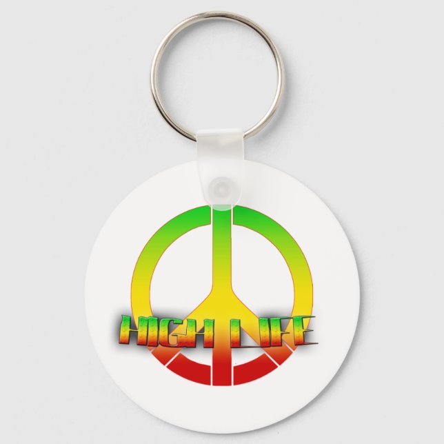 Porte-clés High Life Key-Chain (Rastafarian Love) (Recto)
