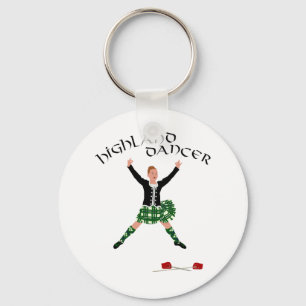 Porte-clés Highland Dancer Ghillie Callum Sword Dance