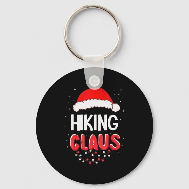 Porte-clés Hiking Santa Claus Christmas Matching Costume  (Recto)