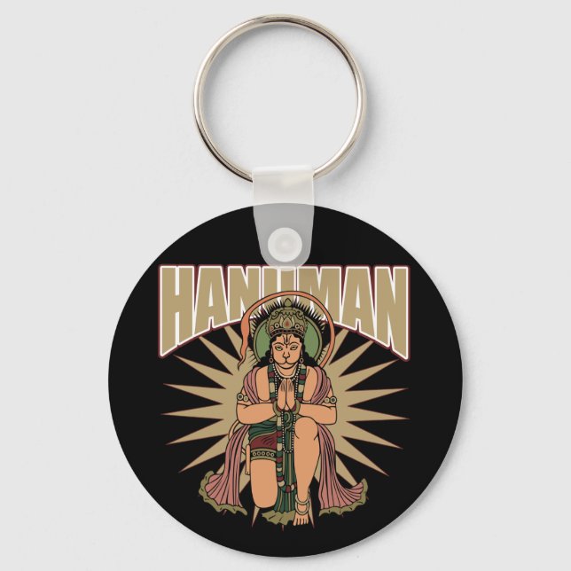 Porte-clés Hindu Hanuman (Recto)
