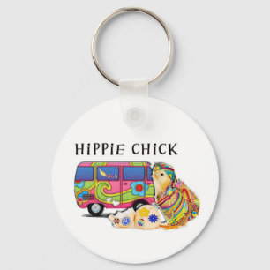 Porte-clés Hippie chick