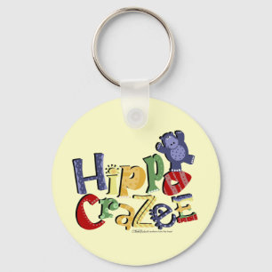 Porte-clés Hippo Crazee (sur les couleurs claires)