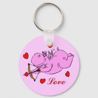 Porte-clés Hippo Love Porte - clé