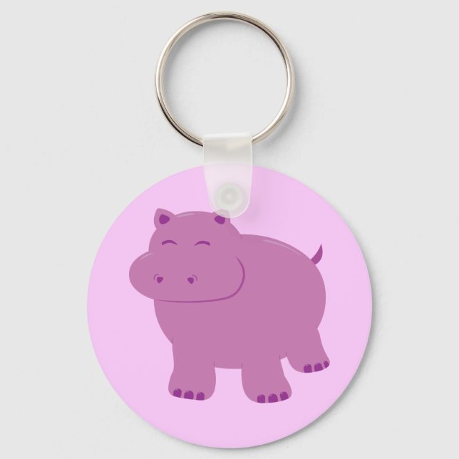 Porte-clés Hippo mignon (Recto)