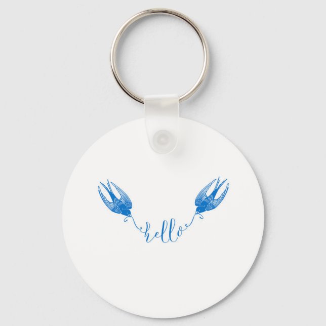 Porte-clés Hirondelle (Recto)