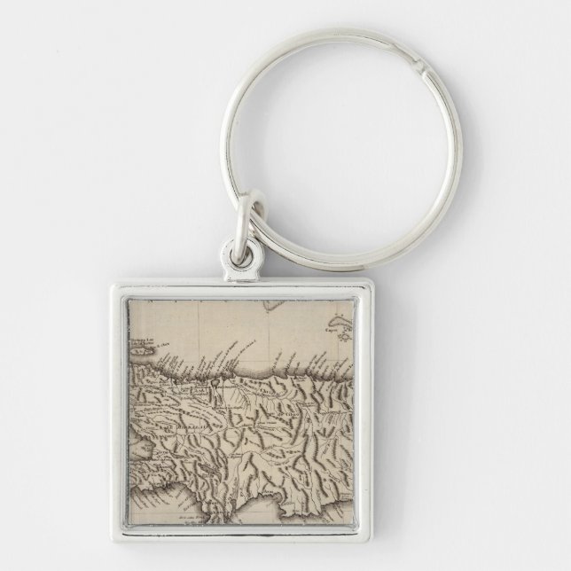 Porte-clés Hispaniola, Saint-Domingue (Devant)