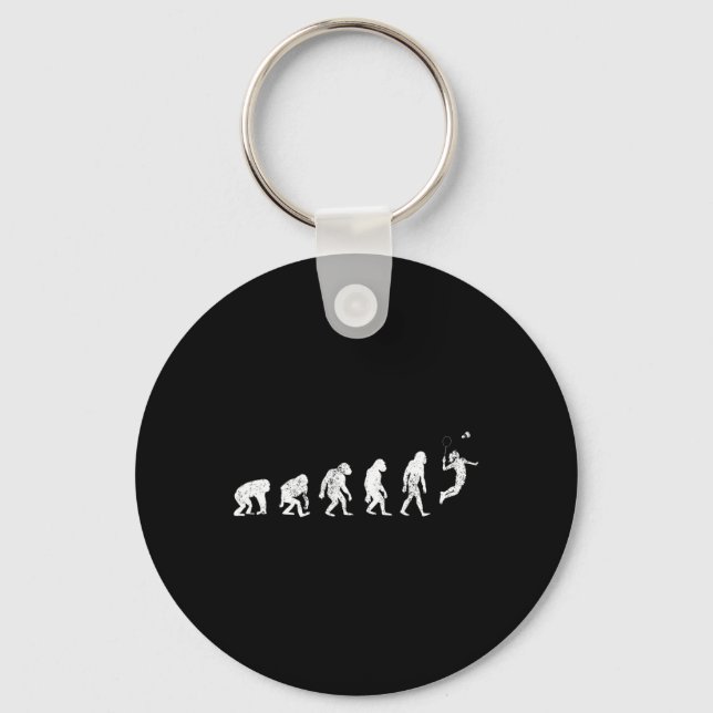 Porte-clés Histoire De Badminton Lover Imprimer Drôle Badmint (Recto)