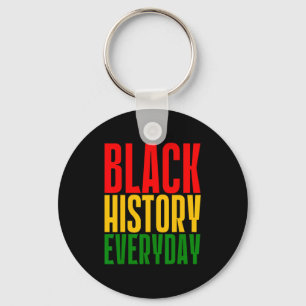 Porte-clés Histoire des Noirs tous les jours Mois de l'histoi
