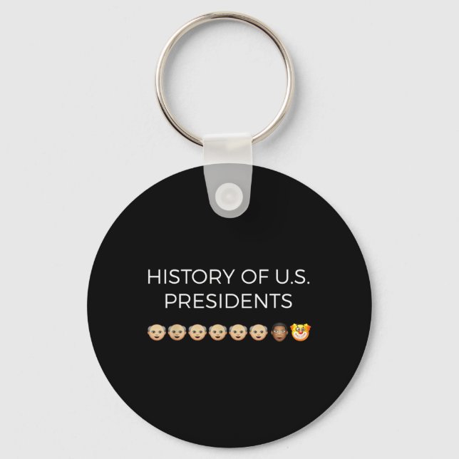 Porte-clés Histoire des présidents américains résistent (Recto)