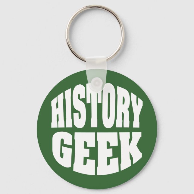 Porte-clés Histoire Geek drôle (Recto)