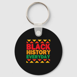 Porte-clés Histoire noire tous les jours Mois de l'histoire d